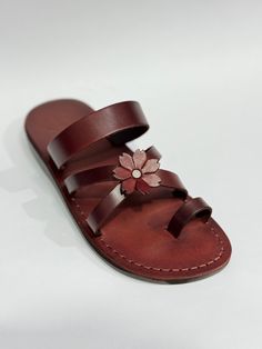 Women's Leather Sandals, Flora Brown  Handcrafted Heritage Sandals Made in Hebron, Palestine Experience timeless elegance with handcrafted leather sandals made in the heart of Hebron, Palestine. Steeped in over 50 years of family tradition, these sandals are a testament to meticulous artistry and unparalleled quality. Hand-stitched from 100% genuine leather, each sandal boasts a luxurious feel and unmatched durability. The hypoallergenic properties, achieved through meticulous selection of mater Women's Leather Sandals, Summer Vacations, Family Tradition, Greek Style, Leather Sandals Women, Handcrafted Leather, Strappy Sandals, Gladiator Sandals, Hand Stitched