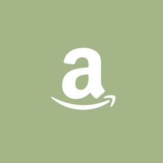 an amazon logo on a green background with the letter'a'in white font