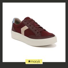 in stock Burgundy Sneakers, California Wine, Lace Sneakers, Platform Sneakers, Synthetic Fabric, Womens Sneakers, In Store, Shoe Accessories, Buy Online