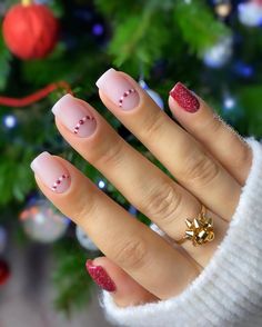 Unghie Sfumate, December Nails, New Year's Nails