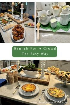 brunch for a crowd the easy way