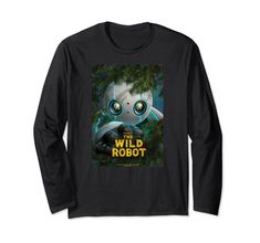 PRICES MAY VARY. Solid colors: 100% Cotton; Heather Grey: 90% Cotton, 10% Polyester; All Other Heathers: 50% Cotton, 50% Polyester Imported Zipper closure Machine Wash Robot Movie, Robot Poster, New York Times Best Seller, The Wild Robot, Adaptation, The New York Times, Dreamworks, Best Seller, Branded T Shirts