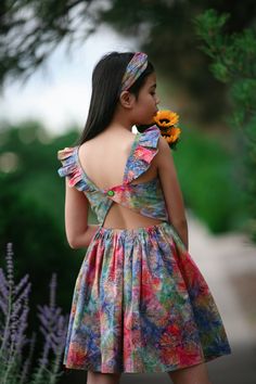 Bali Dress, Kids Dress Patterns, Kids Dress Wear