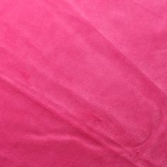 the pink fabric is very soft and has been dyed with some color to match it