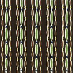 an image of a brown and green wallpaper with different colored circles on the border