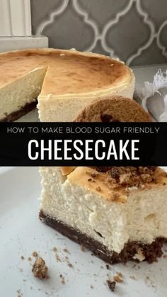 how to make blood sugar friendly cheesecake