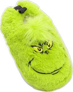 Cute Green Non-slip Slippers, Fun Synthetic Indoor Slippers, Fun Indoor Synthetic Slippers, Fun Synthetic Slippers For Indoor Use, Cute Green Slippers With Round Toe, Playful Indoor Synthetic Slippers, Fun Non-slip Slippers For Playtime, Comfortable Synthetic Slippers For Playtime, Playful Green Slippers With Round Toe