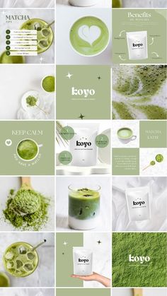 #Logos #Wellness_Instagram_Feed #Brand_Instagram_Feed #Matcha_Branding Instagram Wellness Post Ideas, Wellness Aesthetic Moodboard, Instagram Brand Aesthetic, Product Instagram Feed, Cafe Instagram Feed, Matcha Moodboard, Cute Instagram Feed, Garden Mood Board, Instagram Account Ideas Aesthetic