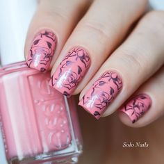 #nails #stamping  #manicure Weak Nails, Finger Nail Art, Amazing Nails, Nail Polish Art, Product Photographer, Great Nails, Awesome Designs