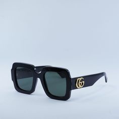 FREE PRIORITY SHIPPING & FREE RETURNS ON DOMESTIC ORDERS Sunglasses Eyeglasses New Arrivals Feedback About US Contact Us Sunglasses Eyeglasses New Arrivals Feedback About US Contact Us New GUCCI GG1547S 001 Shiny Black/Grey 50-24-145 Sunglasses   Additional information: Brand GUCCI Glasses Type Frame Material Recycled Acetate UPC 889652466989 Color Code 001 Gender Women Style Square Model GG1547S Temple Length 145 Bridge Size 24 Lens Socket Width 50 OUR PROMISE ✔ 100% authenticity guaranteed or your money back ✔ Free shipping and free convenient returns on all orders made within the US ✔ Orders typically shipped within 24 hours of purchase. Items ordered on weekends or holidays will be shipped the next business day ✔ All items are securely packaged and shipped from our US-based Distributio Gucci Glasses, Designer Shades, Men Eyeglasses, Sunglasses Accessories, Women's Accessories, Sunglasses Women, Color Coding, 50 %, Black And Grey