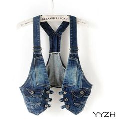 Size S-2XL     Size Type Juniors     Style Vest     Closure Button     Country/Region of Manufacture China     Department Women     Fit Slim