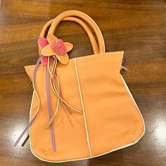 Questions? Leave A Comment Below! Spring Season Soft Leather Bags, Spring Orange Leather Bags, Spring Gift Leather Shoulder Bag, Spring Leather Shoulder Bag Gift, Spring Leather Shoulder Bag For Gift, Spring Pink Leather Satchel, Vegan Leather Bag, Orange Pink, Color Orange