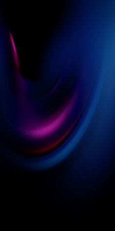 an abstract blue and purple background with smooth lines in the center, on a black background