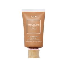 Whip up your best skin with tarte's™ #1 Amazonian clay 16-hour full coverage foundation! The featherlight formula results in a soft matte, never flat finish. The poreless technology erases the look of pores, fine lines & wrinkes, resulting in an airbrushed finish. Powered by sustainably sourced, hand-harvested Amazonian clay, this foundation delivers smooth, even & hydrated skin. Formulated without: Parabens, Mineral Oil, Phthalates, Triclosan, Sodium Lauryl Sulfate, Gluten.  In a consumer panel Post Acne Hyperpigmentation, Tarte Foundation, Skin Breaking Out, Makeup Containers, Sephora Beauty, Hydrated Skin, Full Coverage Foundation, Deep Skin, Matte Foundation