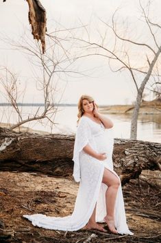 Cora DRESS in White - Unlined Lace Suggested pre-pregnancy size: 4-14 White Lace Maternity Maxi Dress, White Lace Maternity Gown, White Flowy Maxi Dress For Maternity, White Maternity Gown For Spring, Spring White Maternity Gown, Maternity Photoshoot Dress, White Lace Gown, Boho Gown, Maternity Gown