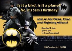 an image of batman birthday party