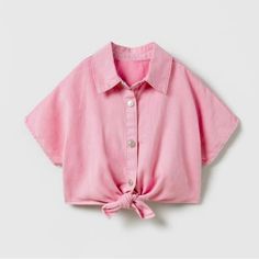 Brand New, Really Cute Zara Girls Pink Shirt. Size 3-4 Pink Cotton Zara Shirt, Zara Pink Cotton Shirt, Zara Collared Top, Cute Zara Cotton Shirt, Pink Collared Zara Top, Zara Pink Collared Tops, Spring Short Sleeve Tops For Playwear, Long Sleeve Summer Tops For Playwear, Cute Summer Shirt By Zara