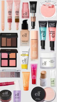 Elf Makeup Products, Makeup Contouring, Face Makeup Tips, Elf Cosmetics, Elf Makeup