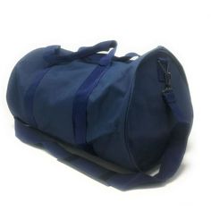 Roll Shape 18 inch Duffle Bag Travel Sports Gym School Carry On Luggage Shoulder Strap Great bag for everyday use, school, gym, travel, work Color: Blue. Blue Rectangular Gym Bag With Zipper Closure, Blue Travel Bag For Outdoor, Blue Travel Bag With Zipper For Outdoor, Blue Travel Bag With Zipper Closure For Outdoor, Blue Rectangular School Travel Bag, Blue Rectangular Travel Bag For School, Rectangular Blue Travel Bag For School, Casual School Duffle Bag With Luggage Sleeve, Blue Rectangular Nylon Duffle Bag