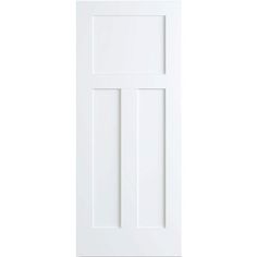 a white door on a white background