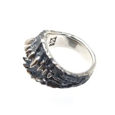 made by Strange Freak Designs SFD-R-133 creature skull mouth and fang. teeth silver 925 ring made in JAPAN if you want other ring gauge please contact us. Silver Punk Claw Rings, Fang Teeth, 925 Ring, Silver Work, Brass Pendant, 925 Silver Rings, Silver Band, Silver 925, Made In Japan