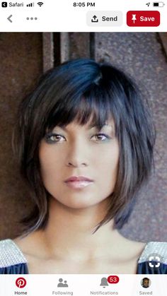 Kadeřnické Trendy, Bob Hairstyles With Bangs, Wavy Bob Hairstyles, Choppy Bob Hairstyles, Bob Haircut With Bangs, Layered Bob Hairstyles, Top Hairstyles, Layered Bob