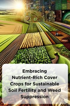 Embracing Nutrient-Rich Cover Crops for Sustainable Soil Fertility and Weed Suppression Cover Crops, Carbon Sequestration, Agricultural Practices, Plant Nutrients, Seed Germination, Sustainable Agriculture, Sustainable Farming