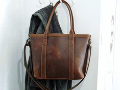 Distressed leather tote bag leather bag tote bag leather Vintage Shoulder Bag For Everyday Fall Use, Vintage Everyday Shoulder Bag For Fall, Vintage Everyday Fall Shoulder Bag, Everyday Vintage Shoulder Bag For Fall, Distressed Brown Leather-lined Satchel Shoulder Bag, Vintage Brown Bag With Removable Pouch For Everyday Use, Large Capacity Vintage Brown Satchel For Everyday Use, Everyday Use Vintage Brown Bag With Removable Pouch, Vintage Brown Bag With Adjustable Strap For Everyday