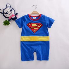 Children Set Superhero Baby Set Kids Jumpsuit Newborn Clothes Supplier - PrettyKid Short Sleeve Character Print Bodysuit For Playtime, Multicolor Short Sleeve Cotton Bodysuit, Multicolor Cotton Short Sleeve Bodysuit, Blue Character Print Onesie For Playtime, Playful Blue Short Sleeve Bodysuit, Blue Onesie With Character Print For Playtime, Short Sleeve Bodysuit With Character Print For Playtime, Playtime Blue Onesie With Character Print, Blue Cotton Onesie With Character Print