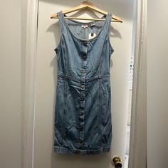 Levi’s Denim Mini Dress Levi Dress, Denim Mini Dress, Levis Denim, Denim Mini, Levi's, Colorful Dresses, Color Blue, Mini Dress, Womens Dresses