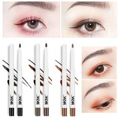 Description: 100% Brand New and high quality. 1. Waterproof, sweatproof and not easy to smudge Film-forming formula, waterproof and sweat-proof, no smudging, long-lasting makeup without smudging, beautiful makeup all day long. 2. Easy to remove makeup without residue Use the make-up remover to wet for a short while, and lightly to remove the makeup quickly. Color:black,dark coffee,brown Size:One size  (1 inch = 25.4mm or 1mm = 0.0393 inch) Package Includes: 1PC Eyeliner Pen Notice: 1. Please all Brush Make Up, Black Eyeliner Pencil, Kohl Eyeliner, Brown Eyeliner, Remove Makeup, Pencil Pen, Eye Brow, Dark Coffee, Make Up Remover