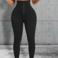 New! The Neosweat High Waist Leggings With Butt Lifter, And Tummy Control Uses A Revolutionary Heat-Trapping Polymer Fabric To Boost Your Natural Body Heat And Stimulate Sweating With Any Physical Activity. Enjoy A Sauna-Like Experience By Wearing The Sweat Sauna Shaper Leggings While Working. Size Sml, Med, Lg, Xl Black Shaping Athleisure Activewear, Shaping Black Activewear For Workout, Black Shaping Activewear For Yoga, High Waist Shaping Activewear For Yoga, Black High Waist Athleisure Sweatpants, Workout Compression Leggings, High Waist Shaping Leggings For Workout, High Waist High Stretch Athleisure Sweatpants, Athleisure High Waist Shaping Activewear