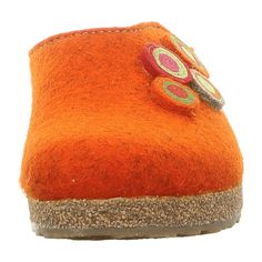 Experience unmatched comfort and vibrant style with the Haflinger Grizzly Kanon Clogs in striking orange. Perfect for the fashion-forward young adult, these clogs feature a durable wool felt construction that ensures long-lasting wear and a uniquely contoured footbed that molds to the shape of your foot, providing exceptional support. Ideal for both indoor and outdoor wear, the robust sole offers excellent traction. Stay comfortable and chic with these eye-catching clogs!  Our Haflinger shoes, m Haflinger Shoes, Vibrant Style, Shape Of You, Outdoor Wear, Natural Wool, High Quality Leather, Wool Felt, Clogs, Fashion Forward