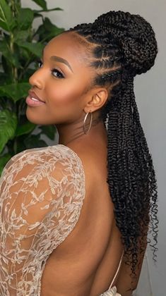 braids hairstyles updo black women Side Braids Hairstyles, Braided Side, Side Braids