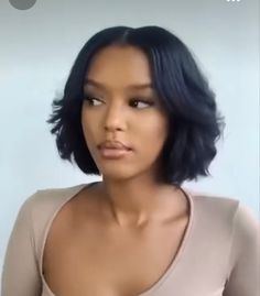 Short Relaxed Hairstyles, Pressed Natural Hair, Silk Press Natural Hair, Pelo Afro