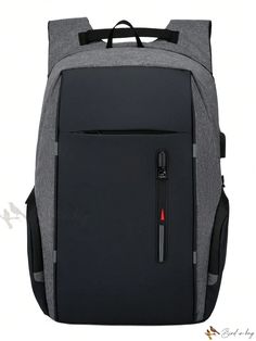 Bird in Bag - Essential Backpack for Everyday Use Functional Gray Anti-theft Backpack, Gray Anti-theft Backpack For Daily Use, Gray Rectangular Backpack With Anti-theft Pocket, Gray Anti-theft School Bag, Casual Gray Backpack For Commuting, Casual Gray Commuting Backpack, Gray Anti-theft Backpack, Bag Pack For School, Pack For School