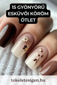 esküvői köröm | menyasszonyi köröm | esküvőre köröm | elegáns köröm | legszebb körmök | pinterest körmök | különleges köröm Gel Nail Design, Gradient Nails, Wedding Nails, Winter Wedding, Nail Colors, Gel Nails, Nail Designs, Nails, Design