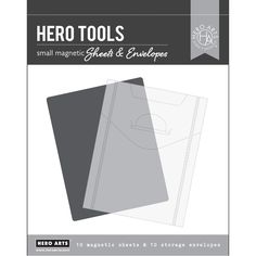 hero tools small magnetic sheets and envelopes