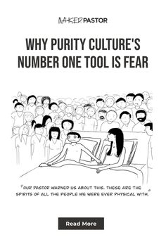 a book cover with the title why purity culture's number one tool is fear