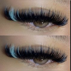 @hearts2kaylaa #lashes #lashesfordays #lashextensions #lashesonfleek Eyelash Tips, False Eyelashes, Eyelashes, Nails, Pins, Quick Saves