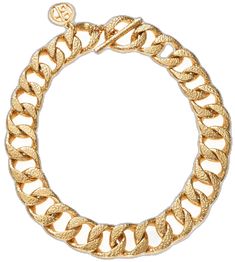 Elegant Yellow Gold Chain Link Toggle Necklace, Chic Formal Jewelry With Toggle Clasp, Gold Chain Necklace With Gold Clasp For Formal Occasions, Luxury Chunky Chain Choker Jewelry, Luxury Chunky Chain Choker, Formal Gold-tone Necklaces With Gold Clasp, Elegant Necklaces With Oval Link And Gold Clasp, Gold-tone Necklaces With Gold Clasp For Formal Occasions, Formal Gold-tone Necklace With Gold Clasp