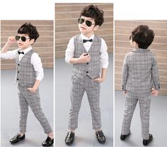 Gray Fitted Party Sets, Classic Summer Party Sets, Classic Summer Wedding Sets, Boys Coat Pant Design, Boys Party Wear, Gentleman Suit, Boys Formal Wear, Boys Formal