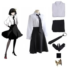 Anime Cosplay Outfits Easy, Yosano Akiko Cosplay, Easy Anime Costumes, Yosano Cosplay, Easy Cosplay Costumes, Anime Cosplay Outfits, Cosplay Simple, Simple Cosplay Ideas, Easy Anime Cosplay