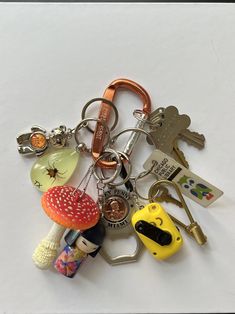 Anik Anik, Bunch Of Keys, Cool Keychains, What In My Bag, Cute Keychain, Cute Little Things, Jolie Photo, Essential Bag, Bits And Bobs