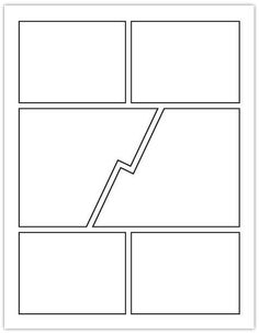 a line drawing of a falling arrow with four squares in the middle and one on the bottom