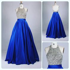 Long Elegant Prom Dresses, Royal Blue Prom Dress, Royal Blue Prom, Halter Prom Dresses, Prom Dresses 2016, Blue Prom Dress, Royal Blue Prom Dresses, Prom Dresses 2017, Prom Dresses With Pockets