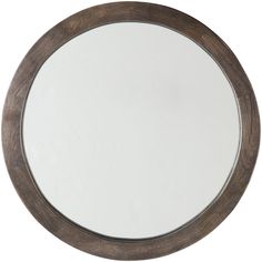 Atticus ATU-001 Round Mirror in Natural by Surya Room To Room, Gold Frame Wall, Mirror Shapes, Surya Rugs, Accent Mirror, Round Wall Mirror, Wood Mirror, Atticus, Framed Mirror Wall