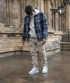 Best Men’s Outfits, Fall Guy Outfits Flannel, Men Fashion Asthetic Picture, Different Mens Fashion Styles, Outfits For Men Autumn, Men’s Winter Outfits Streetwear, Street Wear Fall Outfits Men, City Country Outfits Men, Casual Jean Outfits Men