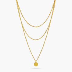 Triple Layered Necklace in Gold Initial Bar Necklace, Gold Herringbone Chain, Triple Layer Necklace, Hypoallergenic Necklace, Dainty Chain Necklace, Three Necklaces, Figaro Necklace, Celestial Necklace, Lock Necklace