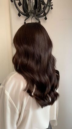 Chocolate Brown Hair Brown Skin, Brown Hair Colors On Brown Skin, Hair Colora, Best Fall Hair Colors, Hairstyles Elegant, Brown Hair Inspiration, Dark Brunette Hair, Brown Hair Looks, Brown Hair Inspo